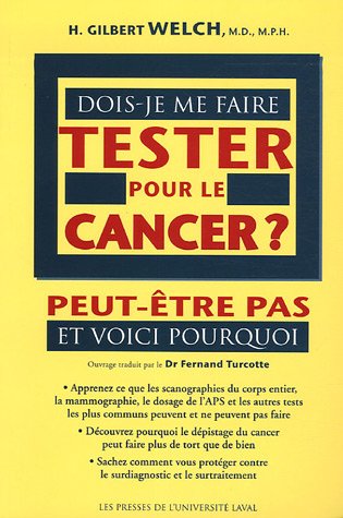 Dois-je me faire tester pour le cancer ?