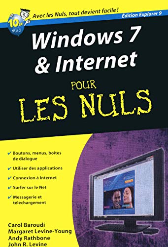 Windows 7 et Internet ed. Explorer 9 Poche Pour les nuls