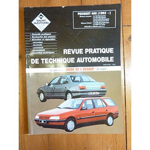 Ré-édition - 405 93- Revue Technique Peugeot