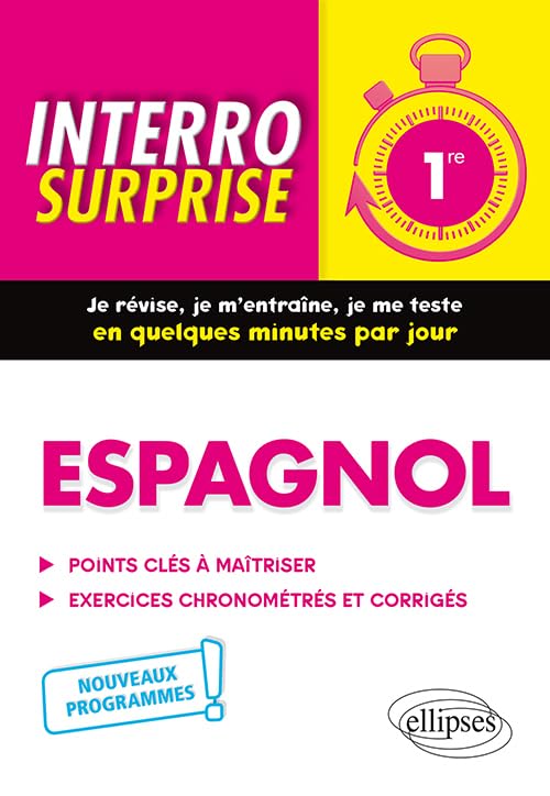 Espagnol - Première - nouveaux programmes