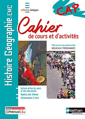 Histoire-Géographie - CAP - Cahier de cours et d'activités