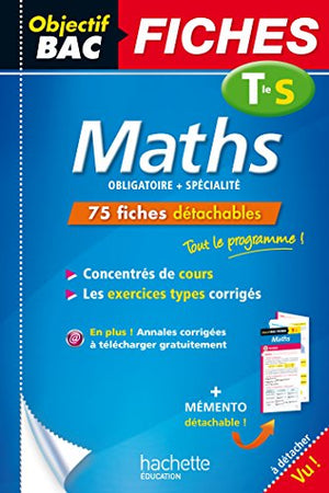 Objectif Bac Fiches Détachables Maths Term S