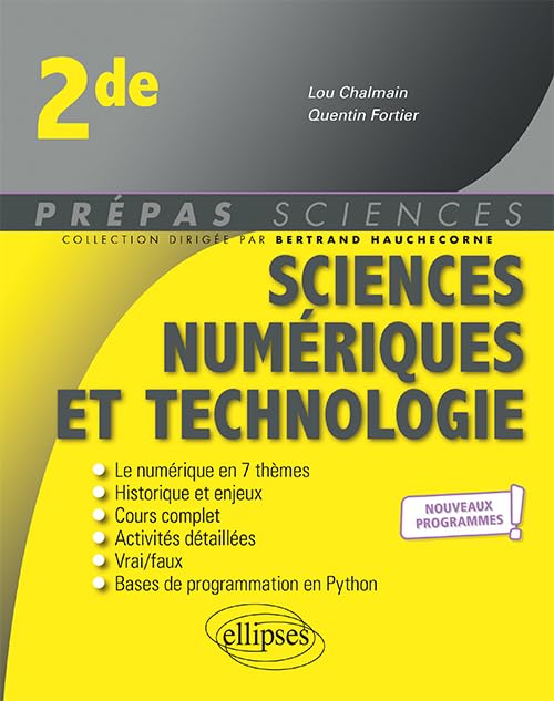 Sciences numériques et technologie 2de