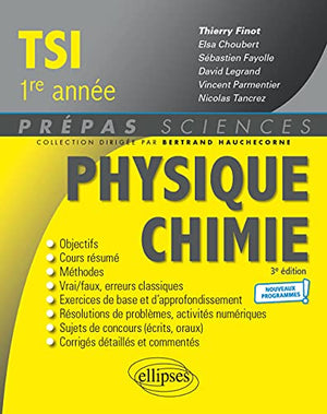 Physique-Chimie TSI 1re année