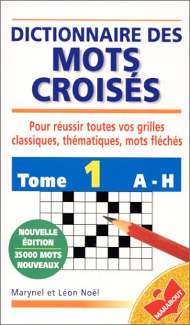 Dictionnaire Marabout des mots croisés