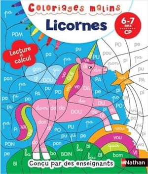 Coloriages magiques licornes