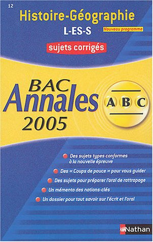 Histoire-Géographie Bac L-ES-S