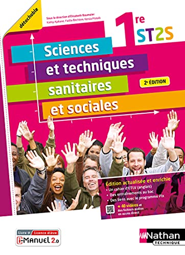 Sciences et techniques sanitaires et sociales 1re ST2S