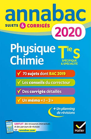 Annales Annabac 2020 Physique-chimie Tle S