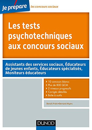 Les tests psychotechniques aux concours sociaux