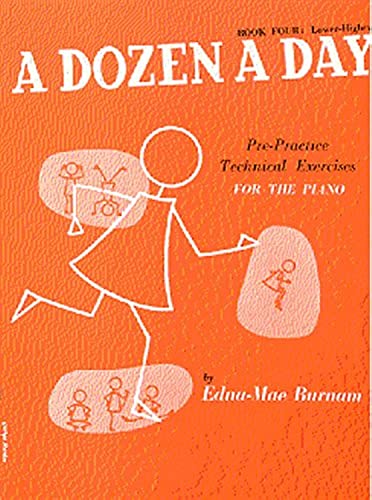 A Dozen a Day Volume 4 (Orange) - Piano