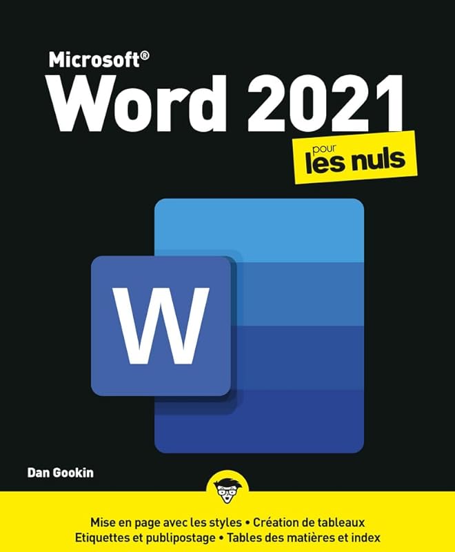 Word 2021 pour les Nuls, grand format