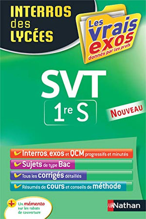 Interros des lycées SVT 1re S