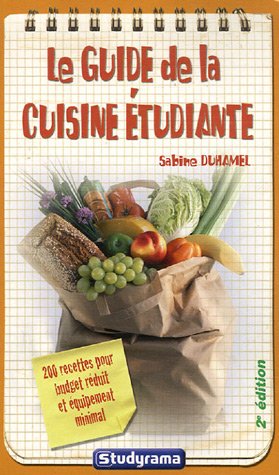 Le guide la cuisine étudiante