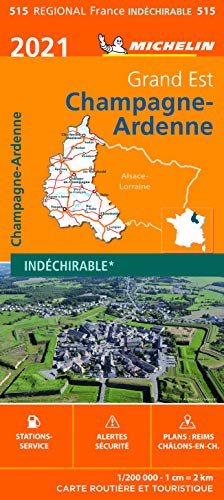 Carte Régionale Champagne-Ardenne 2021