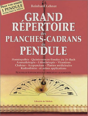 Grand répertoire des planches-cadrans de pendule