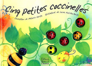 Cinq petites coccinelles