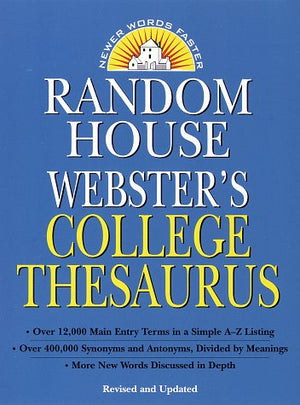 Random House Webster's College Thesaurus