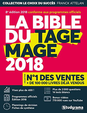 La bible du Tage Mage 2018