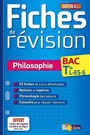 Défibac - Fiches de révision - Philosophie Tles L-ES-S