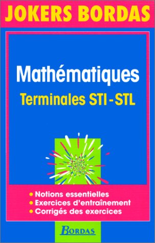 Mathématiques, terminales STI-STL