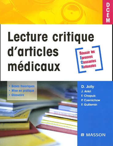 Lecture critique d'articles médicaux