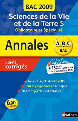 Annabac Sujets et corrigés SVT Term S