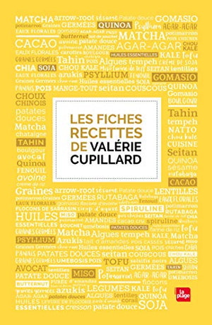 Les fiches recettes de V.Cupillard