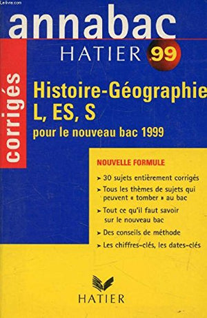 Histoire-géographie L, ES, S