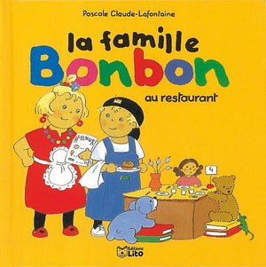 La famille Bonbon au restaurant