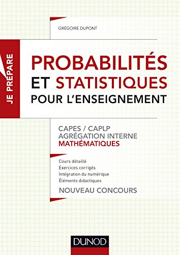 Probabilités et statistiques pour l'enseignement