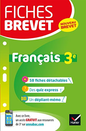 Français 3e: Nouveau brevet