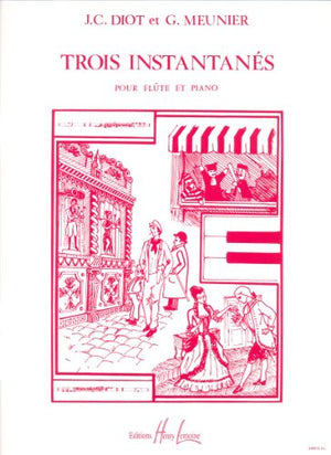 Instantanes (3) --- flute et piano