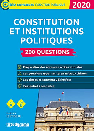 La constitution et les institutions politiques 200 questions 2020