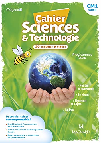 Cahier Sciences & Technologie CM1 Odysséo