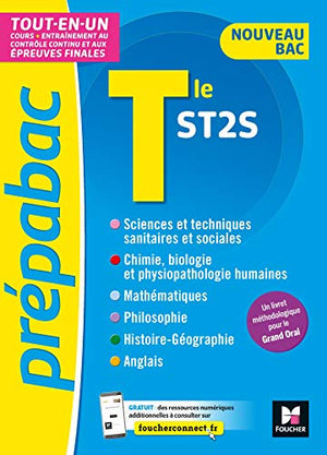 PREPABAC - Toute la terminale ST2S - Bac 2023 - Contrôle continu et épreuves finales - Révision