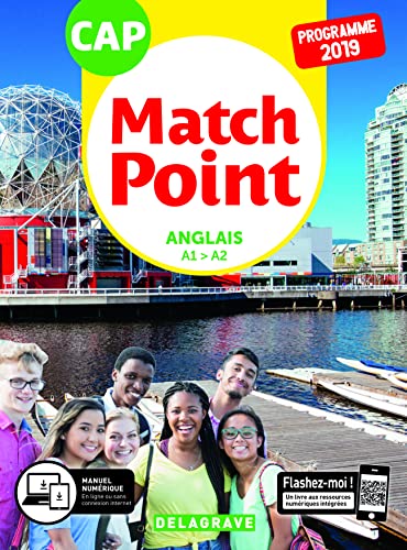 Match Point Anglais CAP (2019) - Pochette élève: 1re et 2e années
