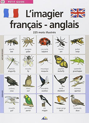 L'imagier français-anglais : 225 Mots illustrés