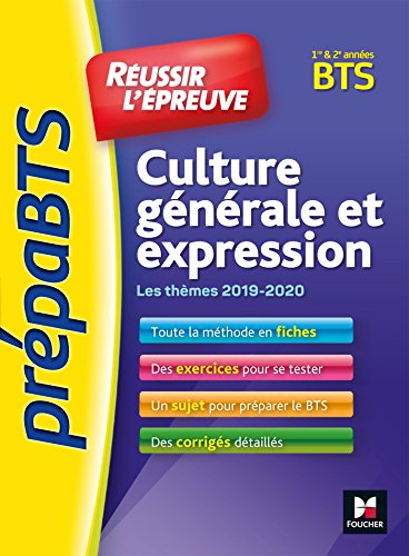 Culture générale et expression BTS 1e et 2e années