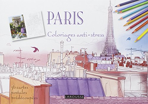 Paris, coloriages anti-stress