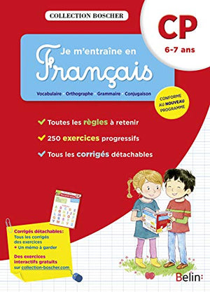 Je m'entraîne en français CP - Cahier