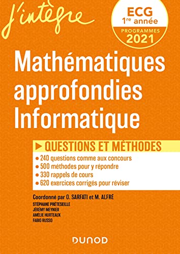 ECG 1 - Mathématiques approfondies, Informatique: Questions et méthodes