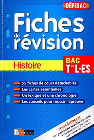 Histoire Tle L-ES: Fiches de révision