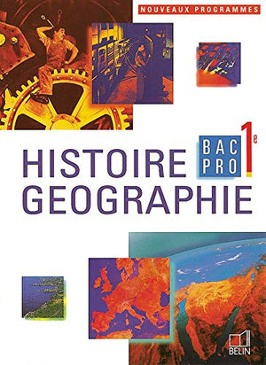 Histoire géographie, classe de 1ère Bac professionnel