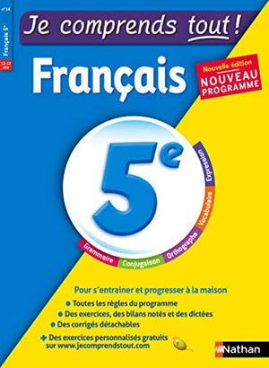 Je comprends tout - Français 5ème