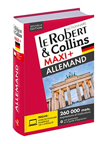 Dictionnaire Le Robert & Collins Maxi Plus Allemand et sa Version Numérique à Télécharger