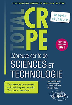 L'épreuve écrite de sciences et technologie