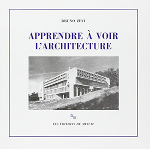 Apprendre à voir l'architecture