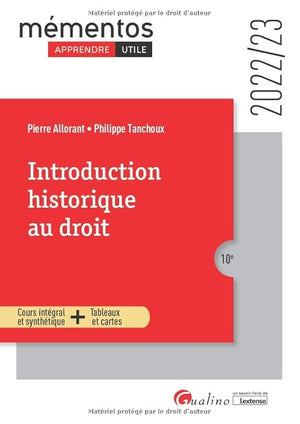 Introduction historique au droit