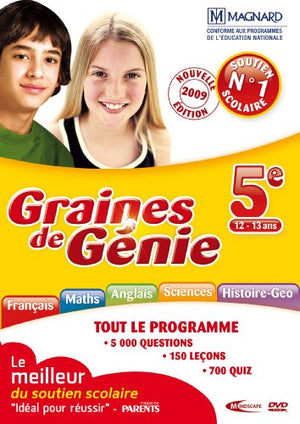 Graines de génie 5e 2009/2010